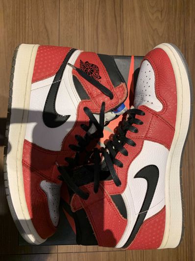 Spiderman × Nike Air Jordan 1 Origin Story "Gym Red/White/Photo Blue/Black"