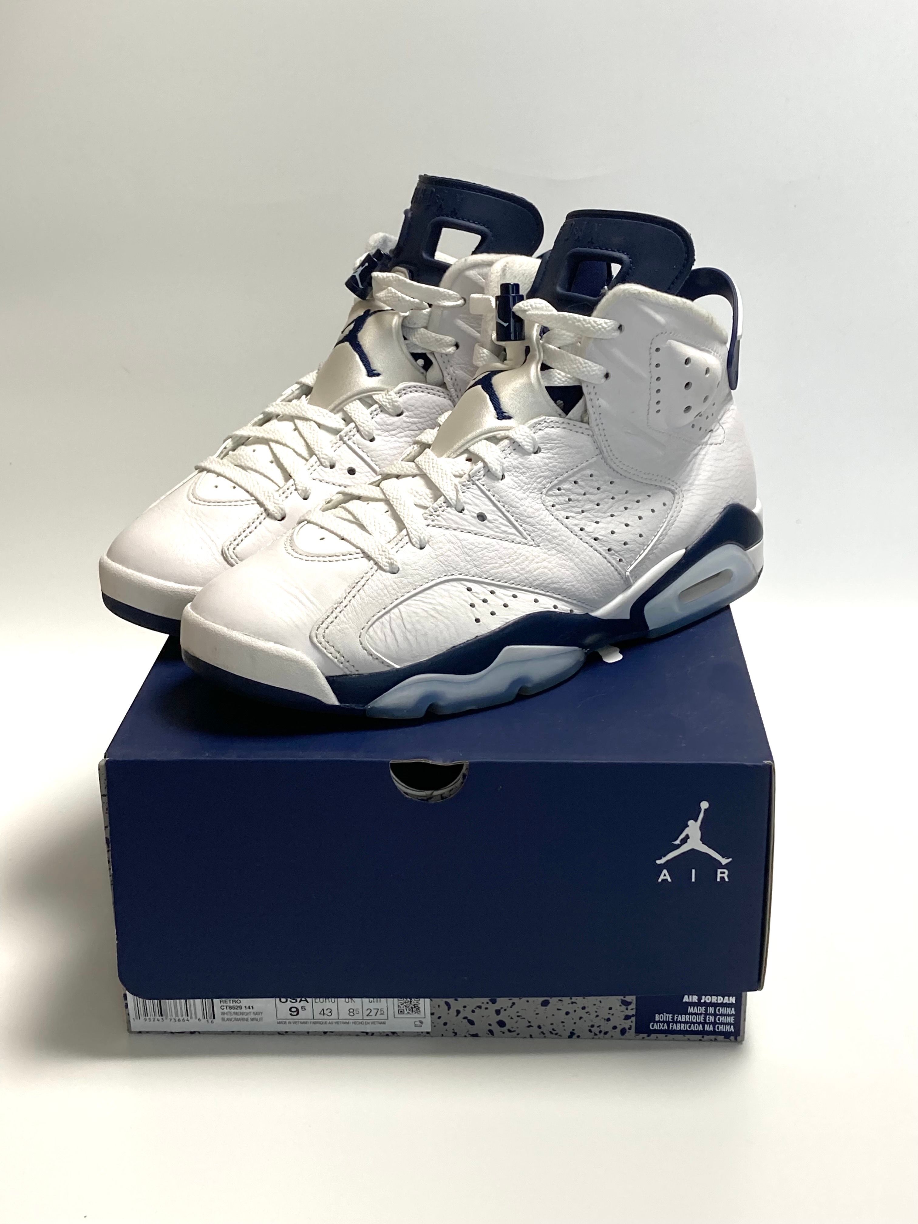 Nike Air Jordan 6 "Midnight Navy"(2022)