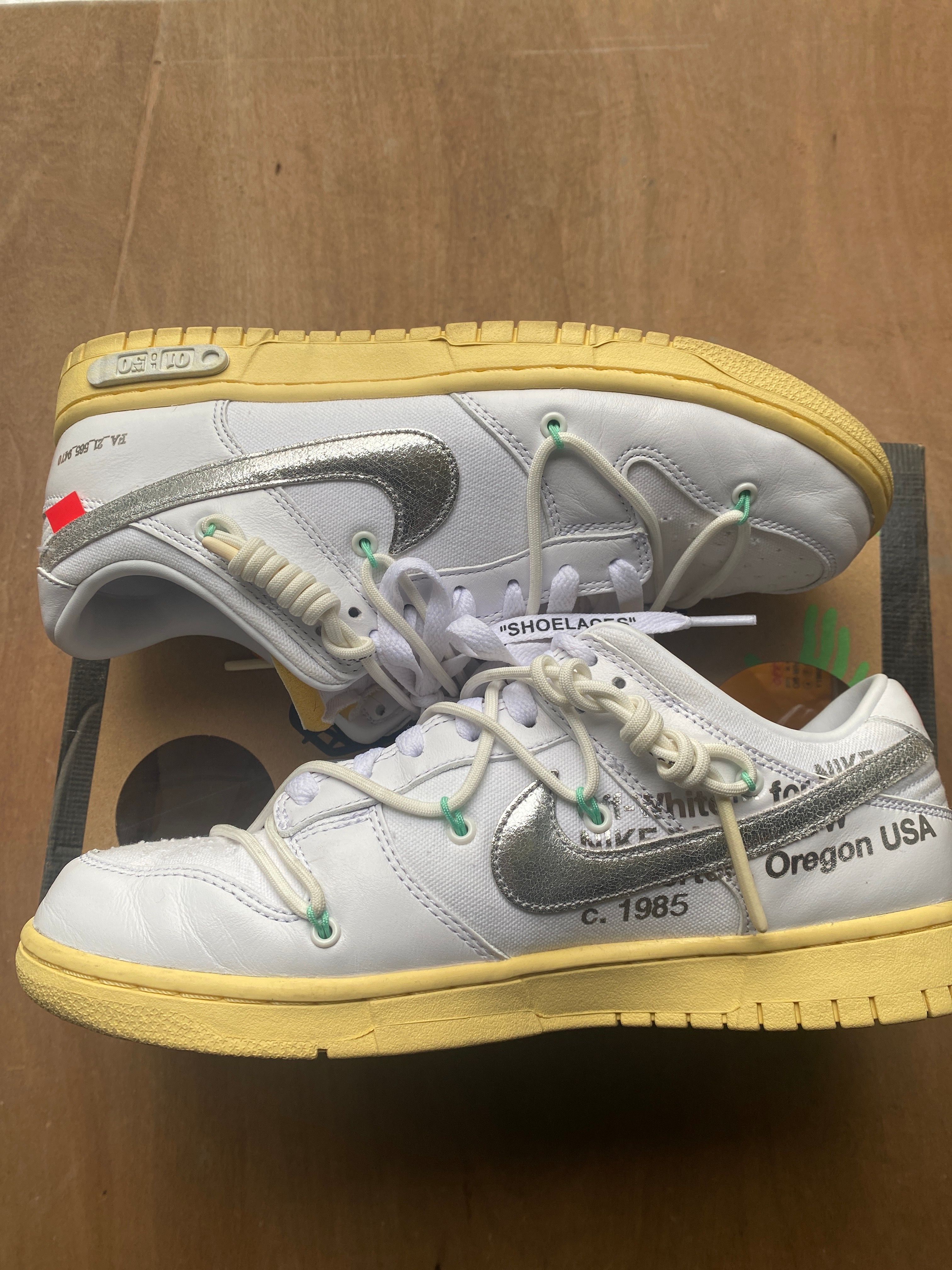 Off-White × Nike Dunk Low 1 of 50 "Lot.1"