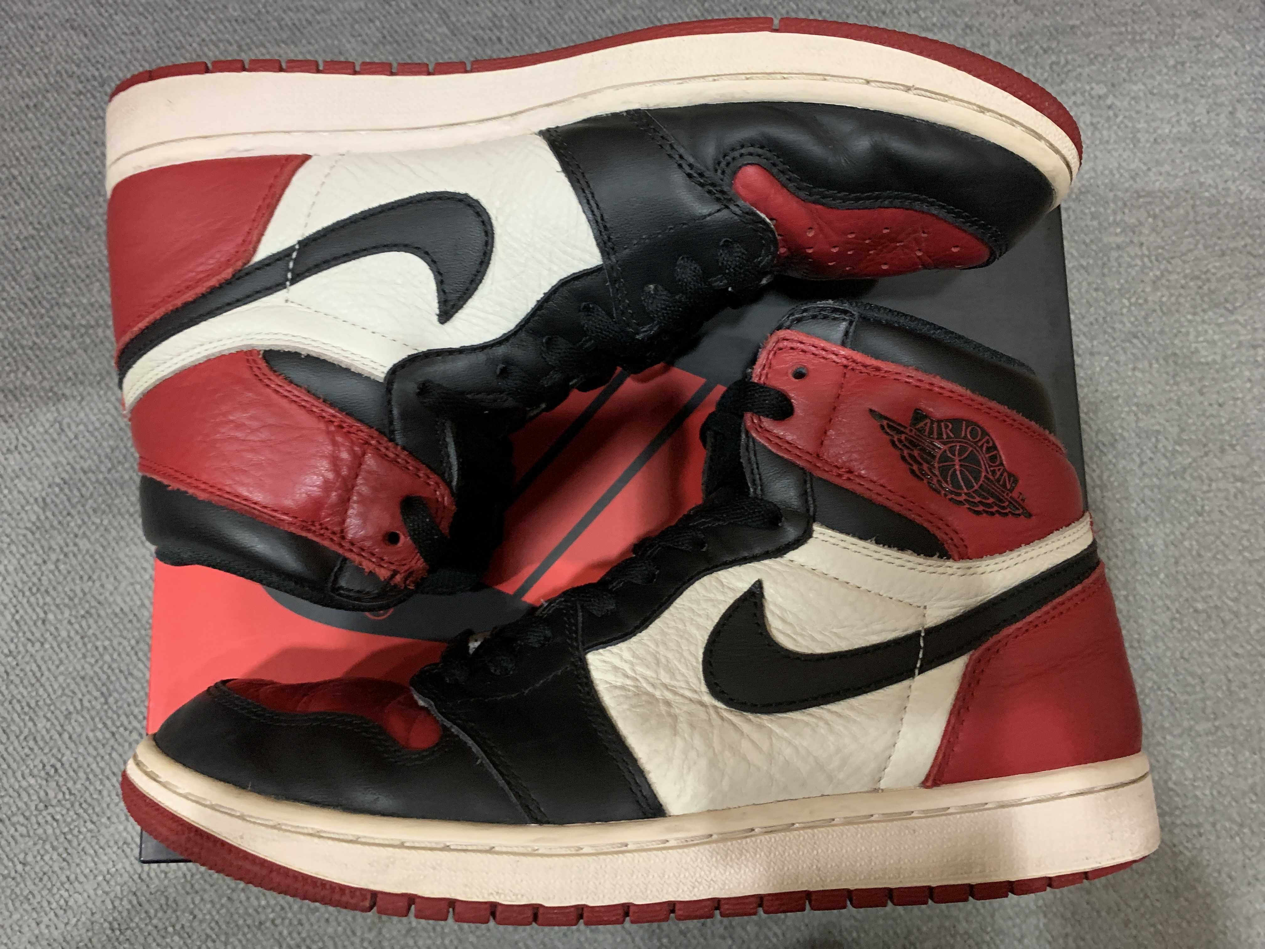 Nike Air Jordan 1 Retro High OG "Bred Toe"