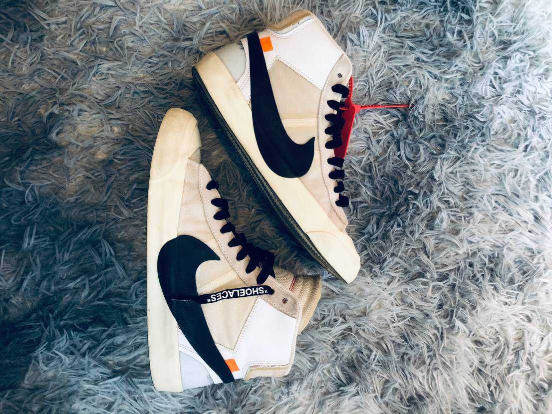 Off-White × Nike The Ten Blazer Mid "White"