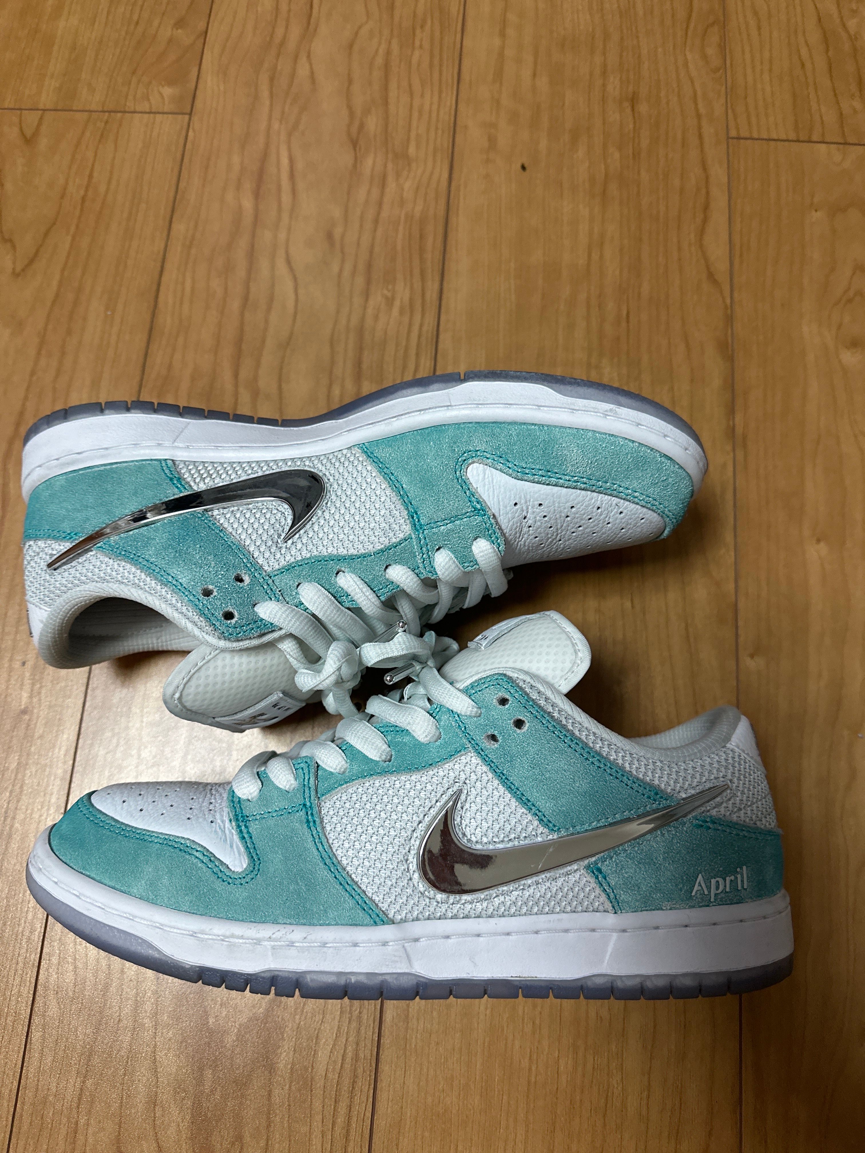 APRIL SKATEBOARDS × Nike SB Dunk Low Pro QS "White and Multi-Color"