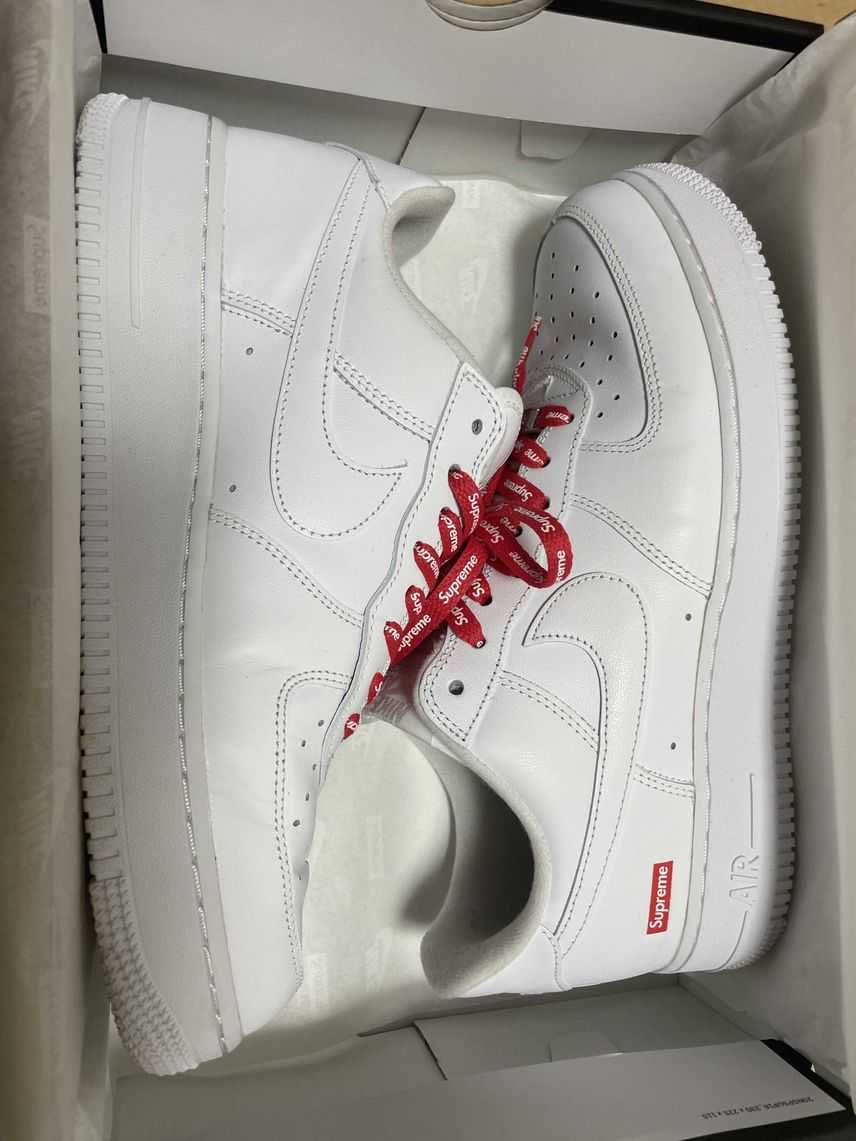 Supreme × Nike Air Force 1 Low "White"