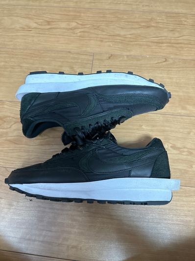 sacai × Nike LDV Waffle "Triple Black"