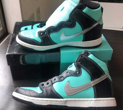 Diamond Supply × Nike SB Dunk High "Tiffany"