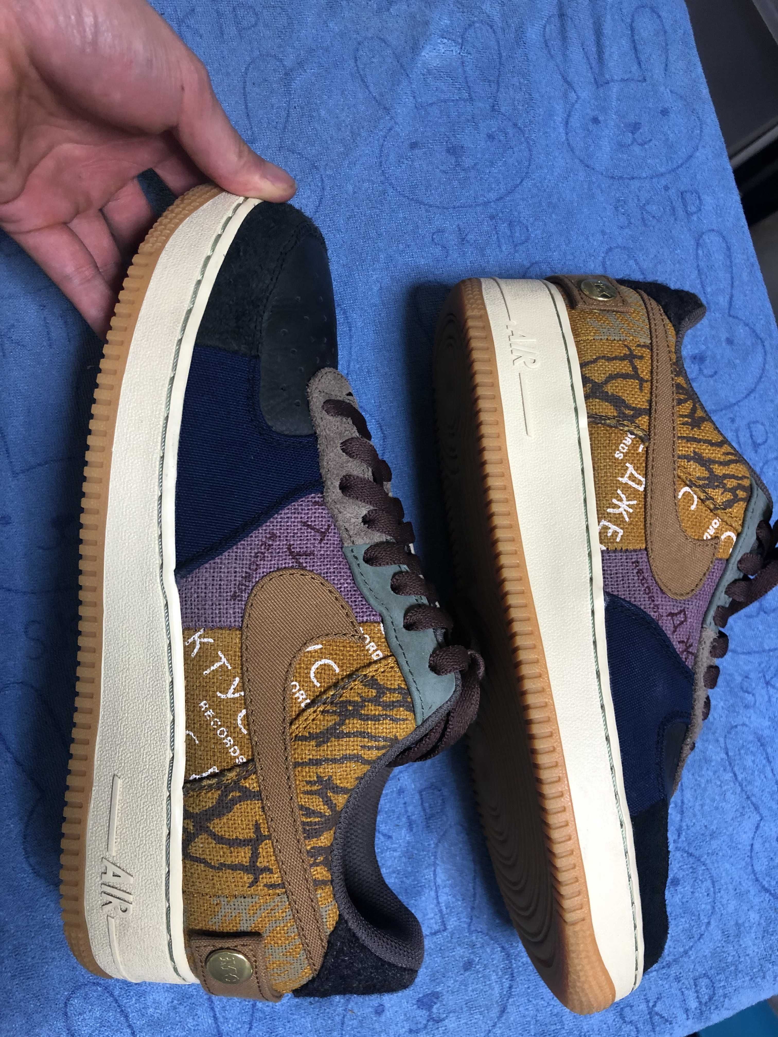 Travis Scott × Nike Air Force 1 Low Cactus Jack "Multi Color"