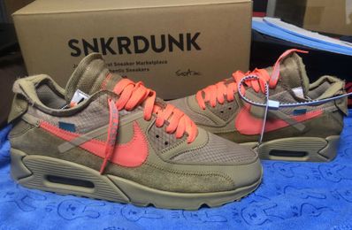 Off-White × Nike Air Max 90 "Desert Ore"