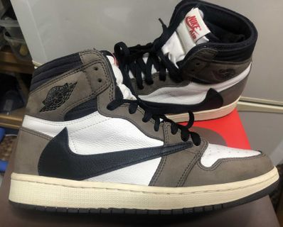 Travis Scott × Nike Air Jordan 1 Retro High OG TS SP "Sail/Dark Mocha"