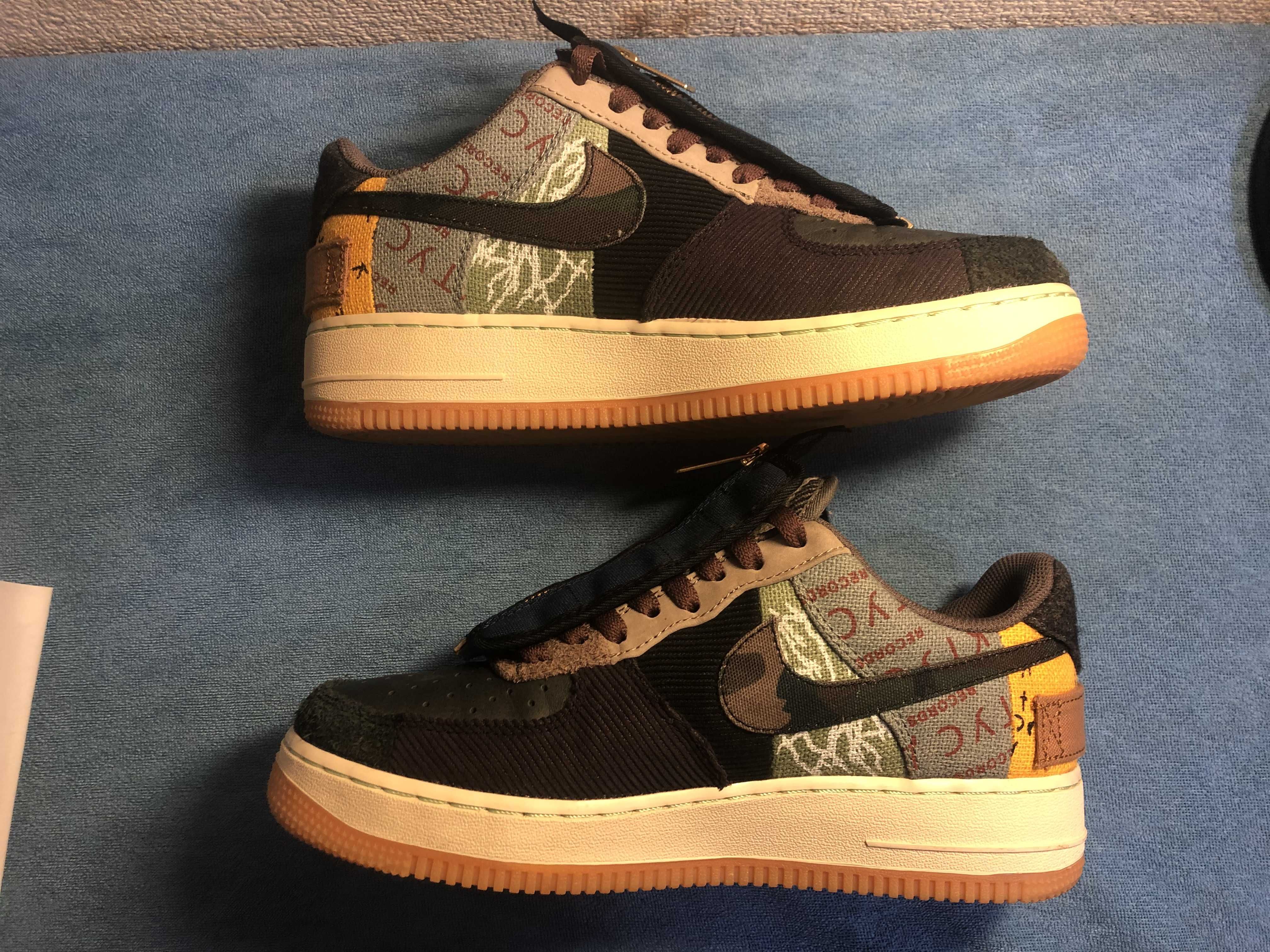 Travis Scott × Nike Air Force 1 Low Cactus Jack "Multi Color"
