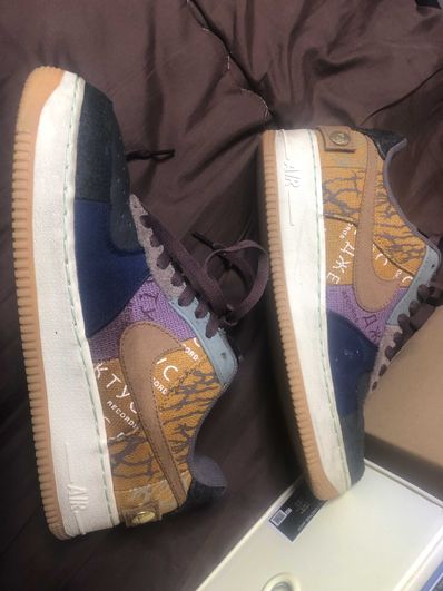 Travis Scott × Nike Air Force 1 Low Cactus Jack "Multi Color"