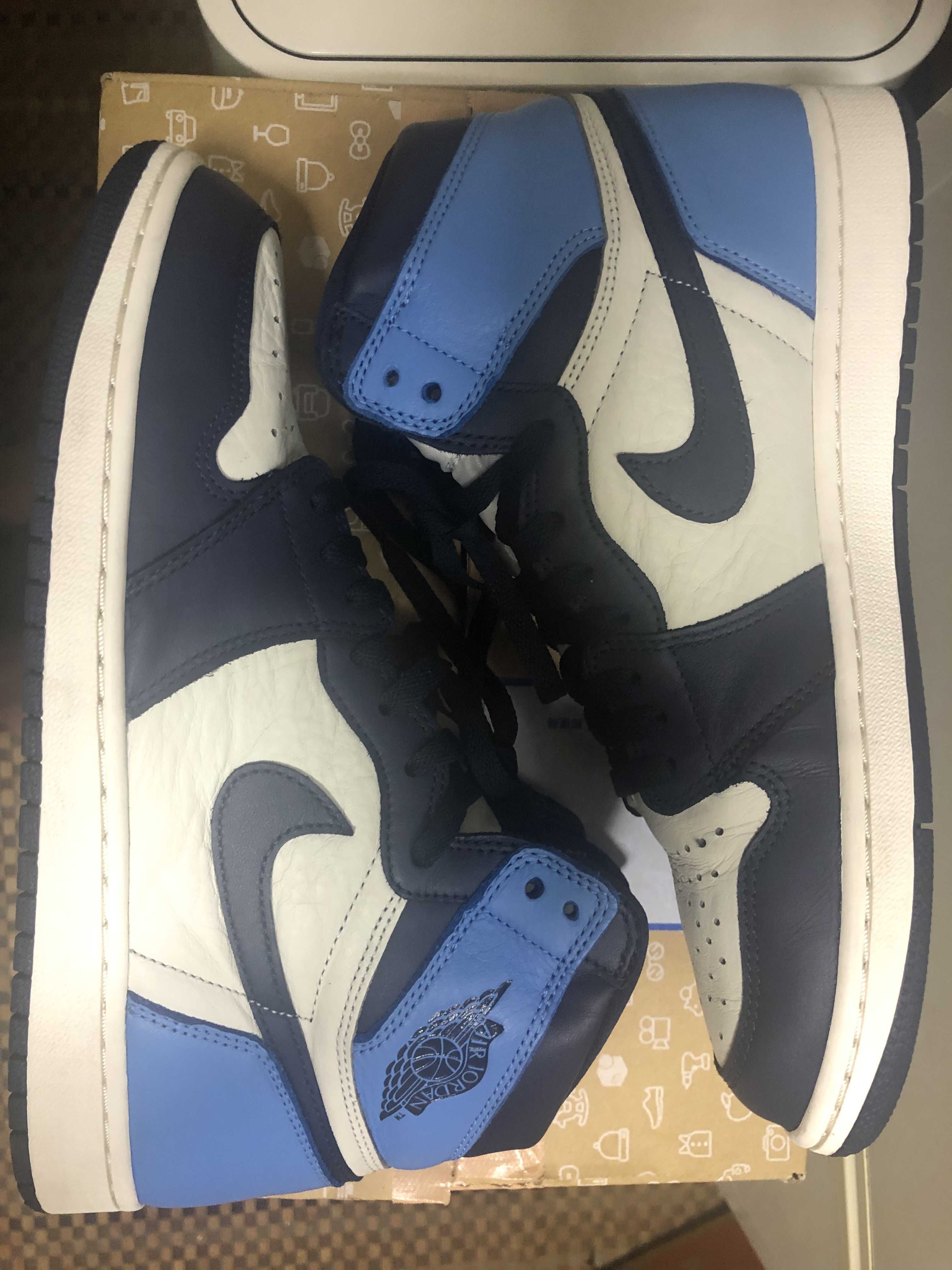 Nike Air Jordan 1 Retro High OG "Obsidian/University Blue"
