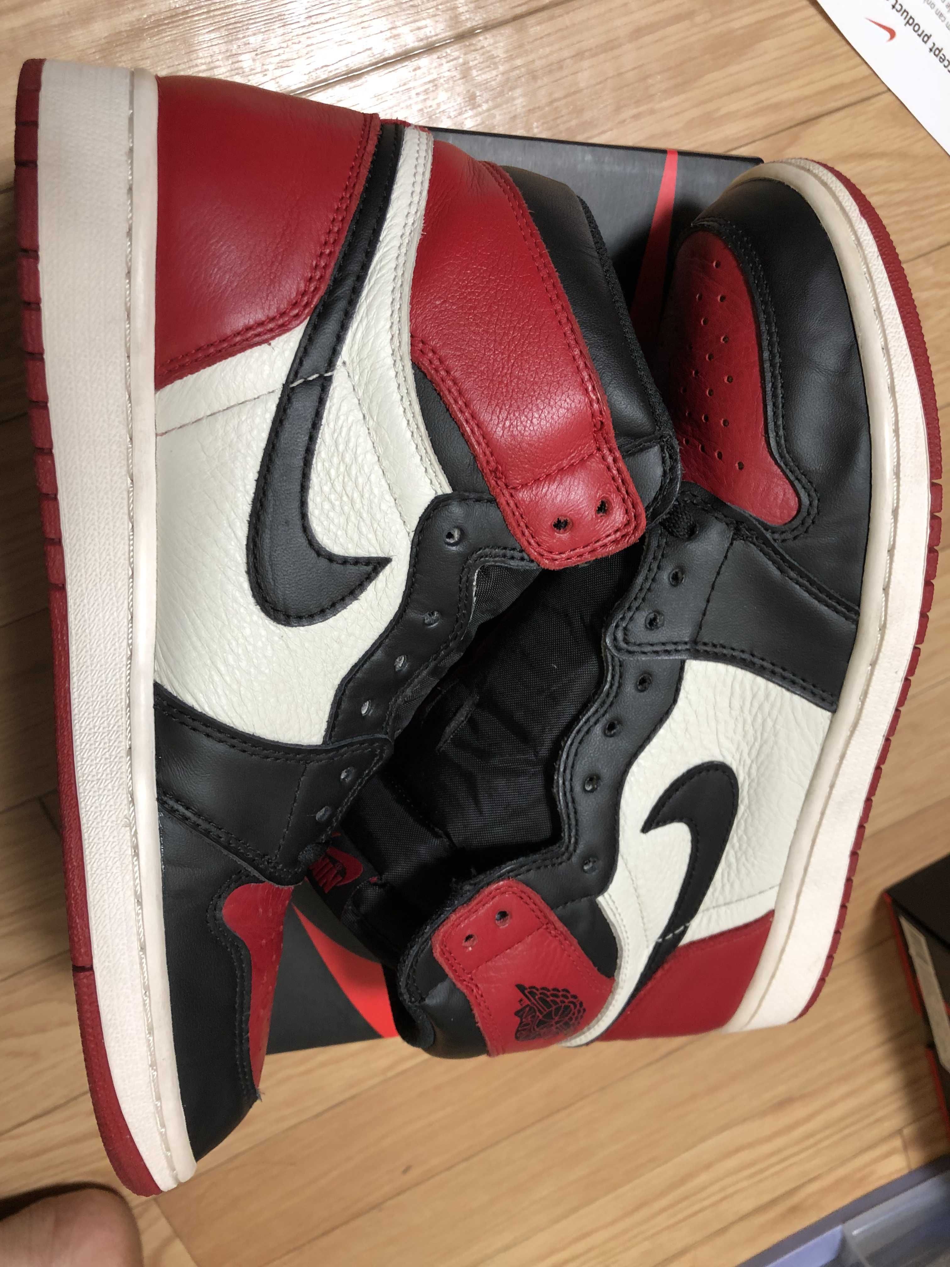 Nike Air Jordan 1 Retro High OG "Bred Toe"