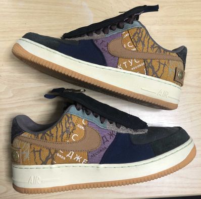 Travis Scott × Nike Air Force 1 Low Cactus Jack "Multi Color"