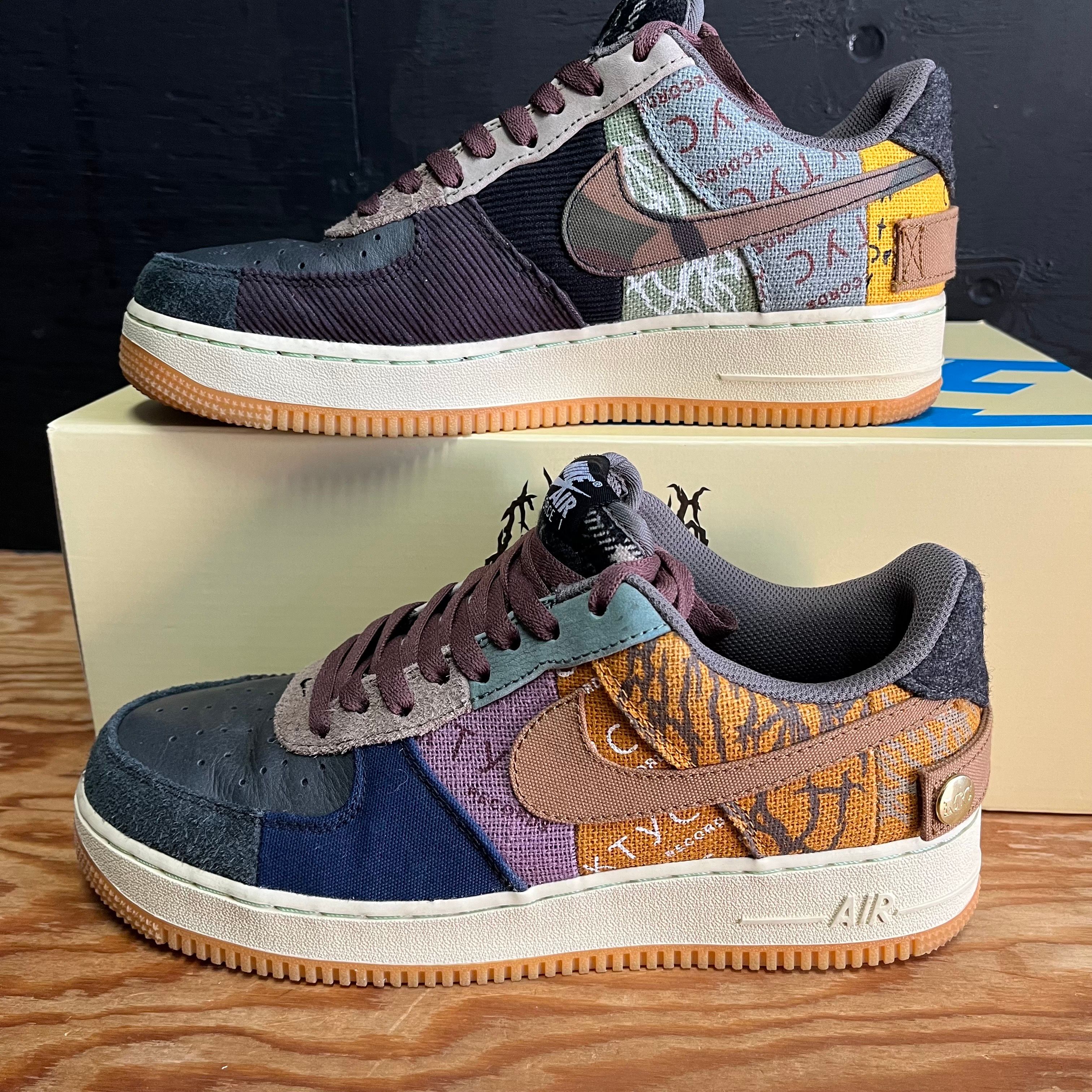 Travis Scott × Nike Air Force 1 Low Cactus Jack "Multi Color"