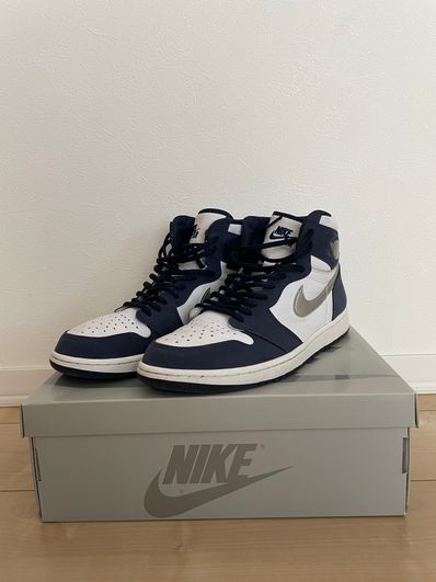 Nike Air Jordan 1 High OG CO.JP "White/Midnight Navy" (2020)(ブリーフケースなし)
