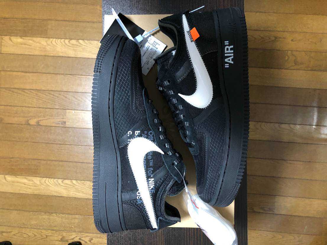 Off-White × Nike Air Force 1 Low "Black"