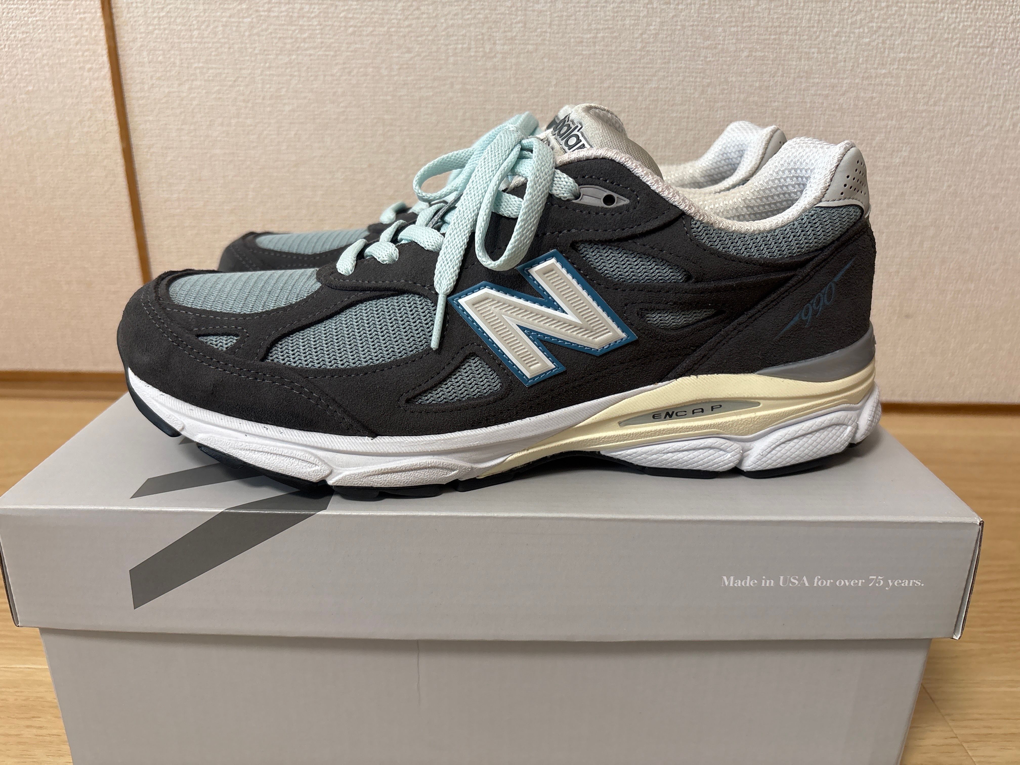 KITH × New Balance 990V3 "Steel Blue"