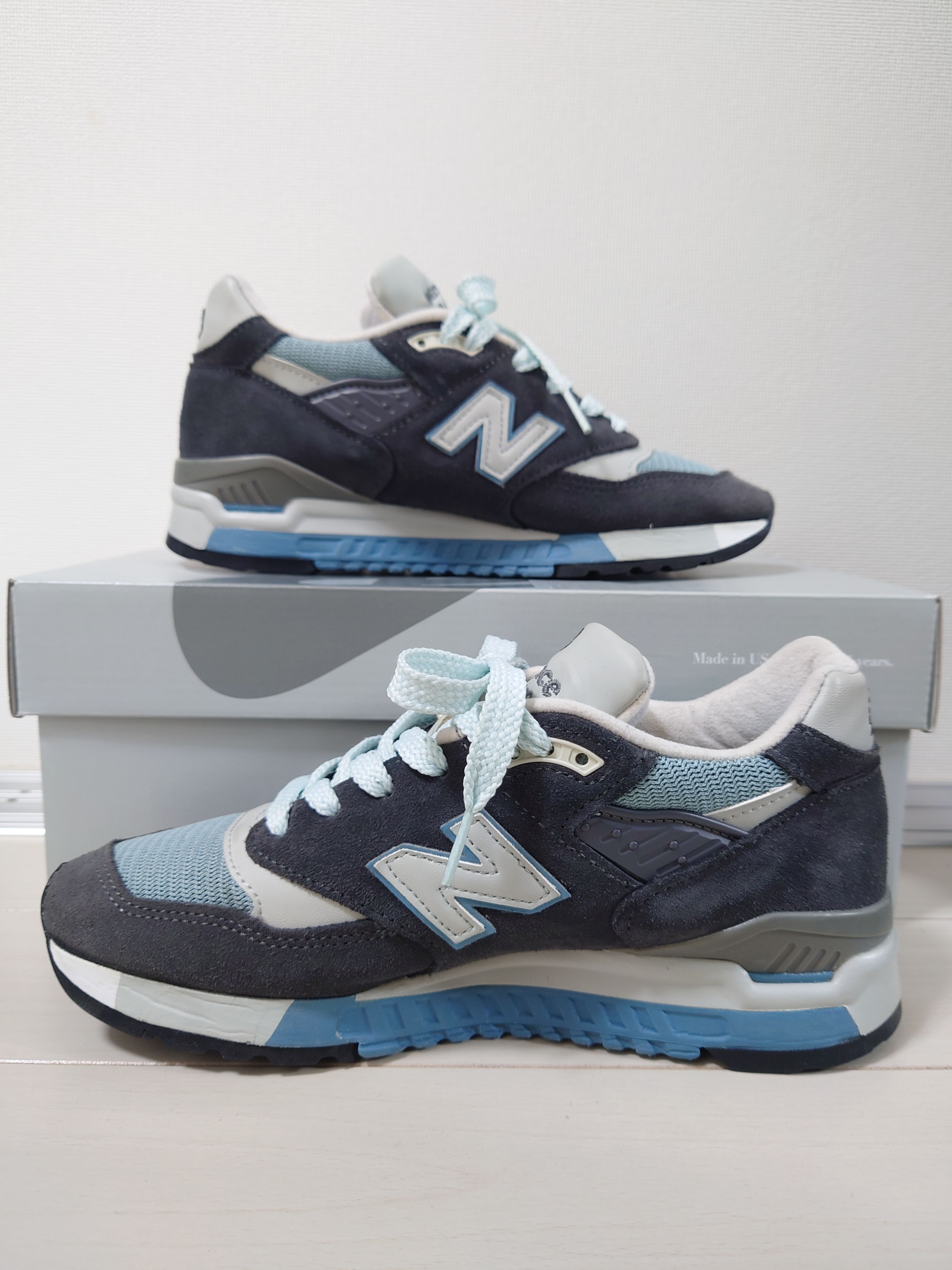 KITH × New Balance 998 "Steel Blue"