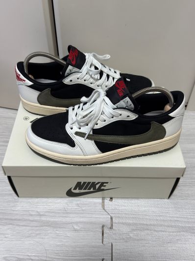 Travis Scott × Nike Women's Air Jordan 1 Low OG "Medium Olive"