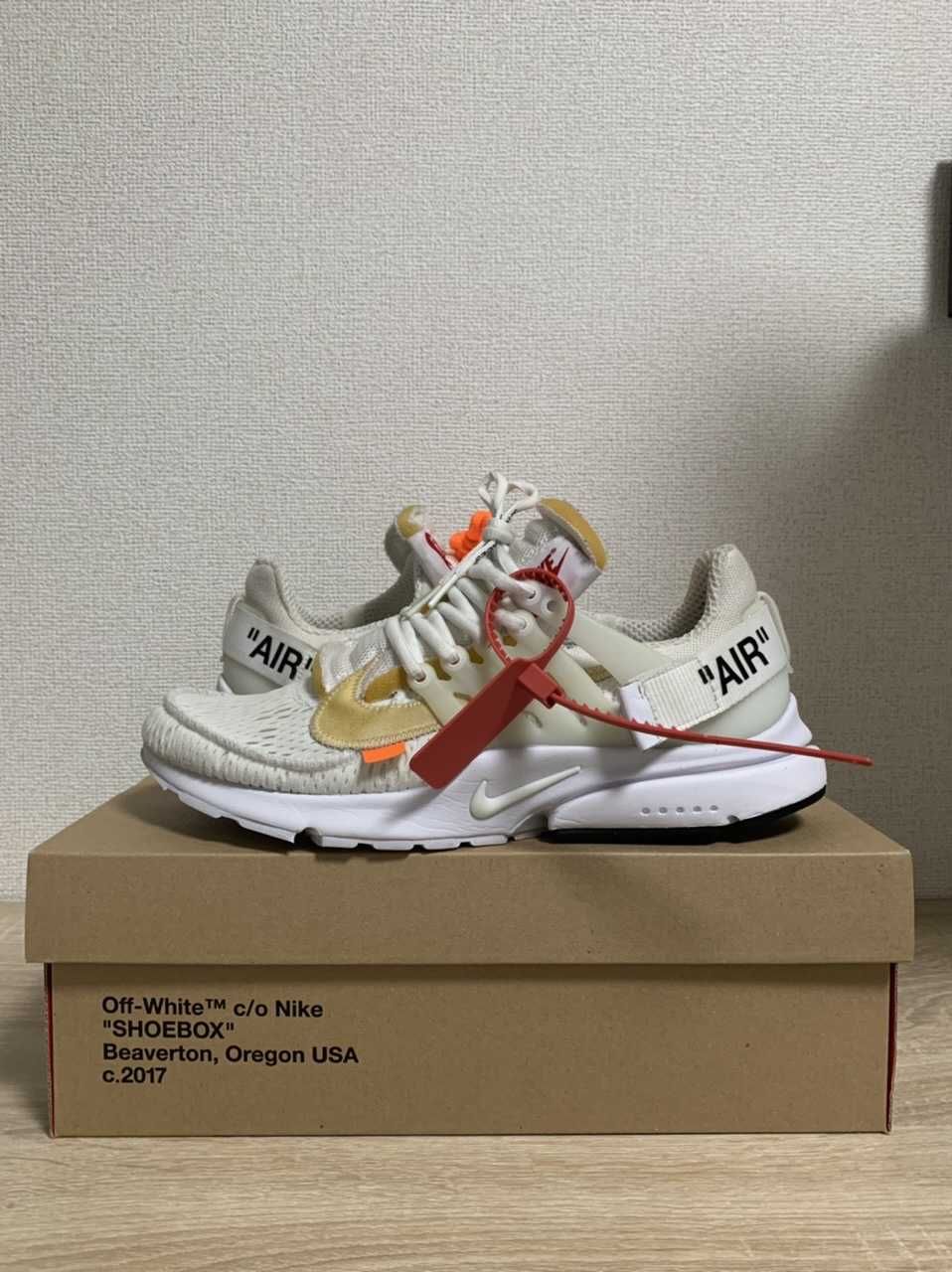 Off-White × Nike Air Presto "White/Black/Cone"