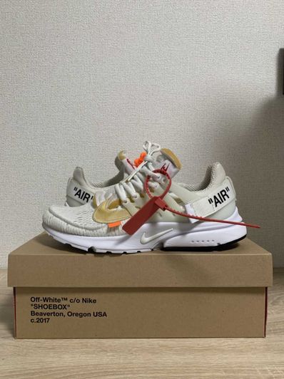 Off-White × Nike Air Presto "White/Black/Cone"