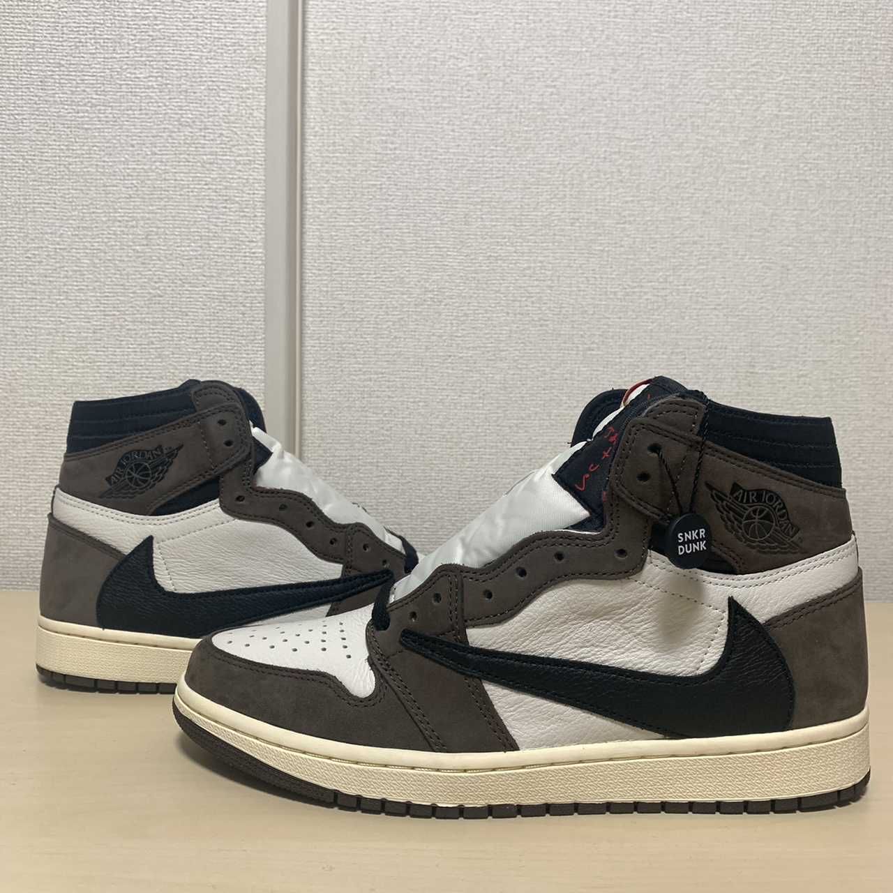 Travis Scott × Nike Air Jordan 1 Retro High OG TS SP "Sail/Dark Mocha"