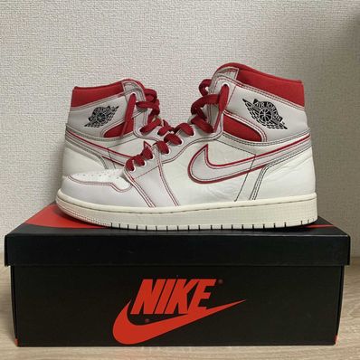 Nike Air Jordan 1 Retro High OG "Sail/University Red"