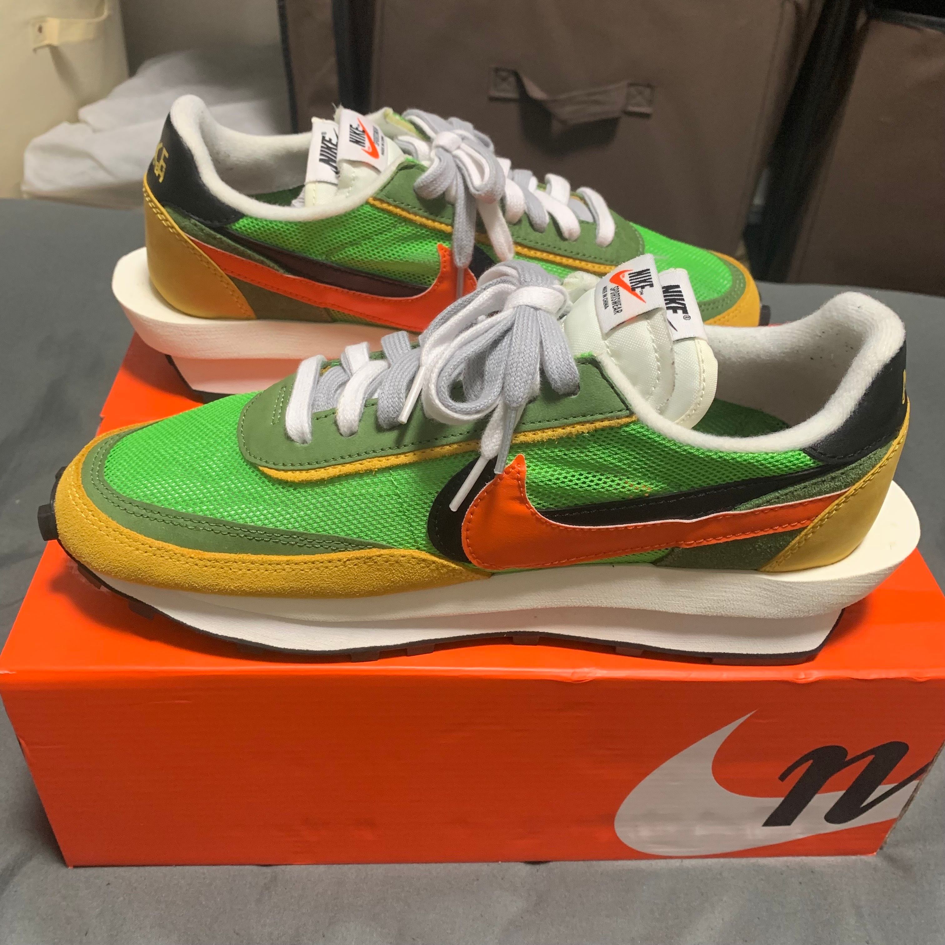 sacai × Nike LDV Waffle "Green"