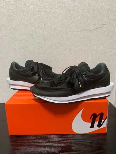 sacai × Nike LDV Waffle "Triple Black"