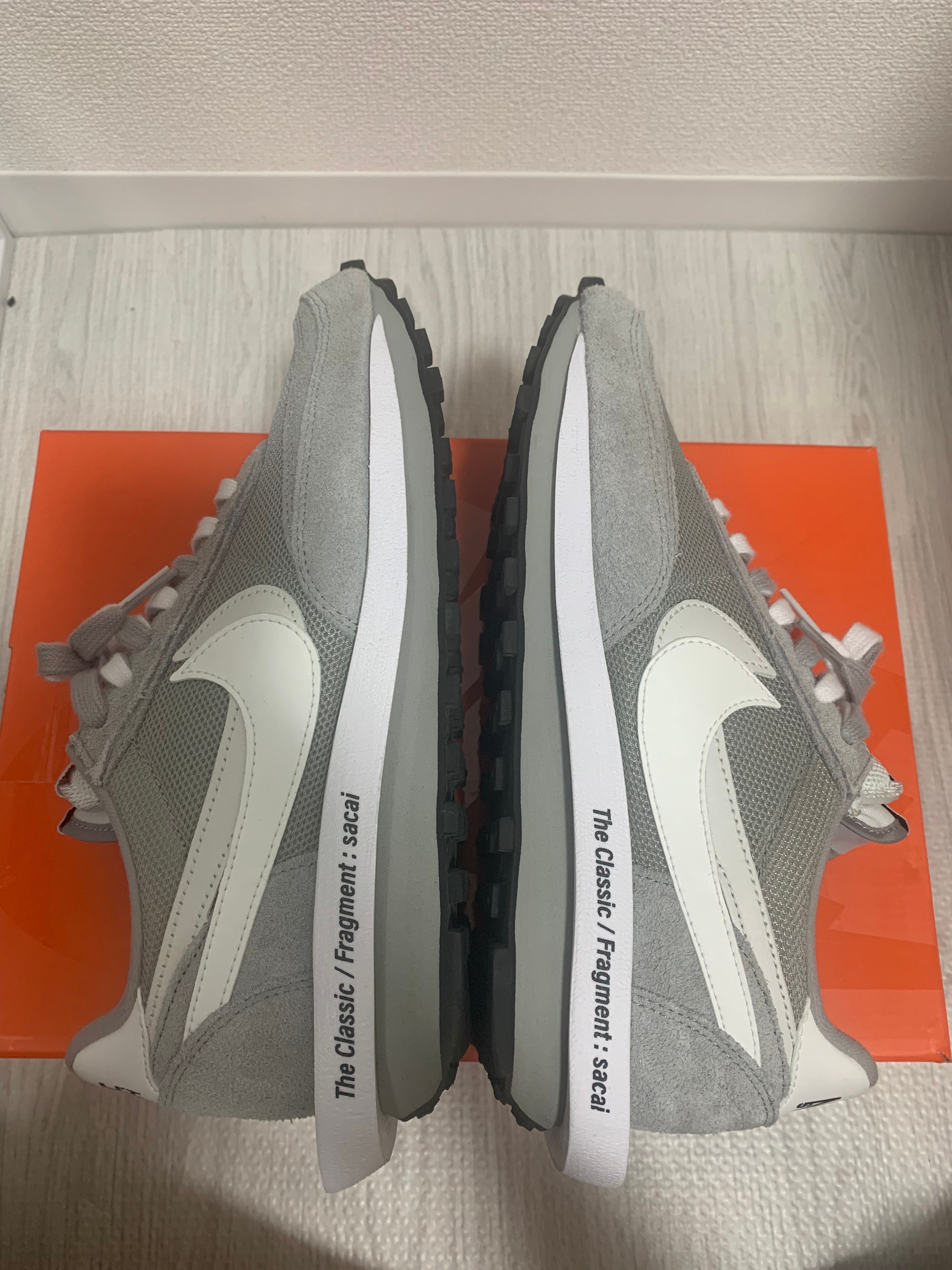 Fragment × sacai × Nike LD Waffle "Light Smoke Grey"
