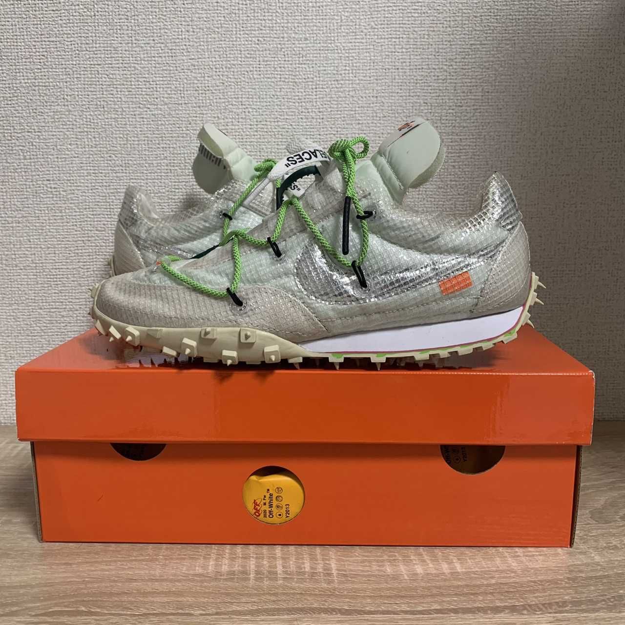 Off-White × Nike Women's Waffle Racer "White"