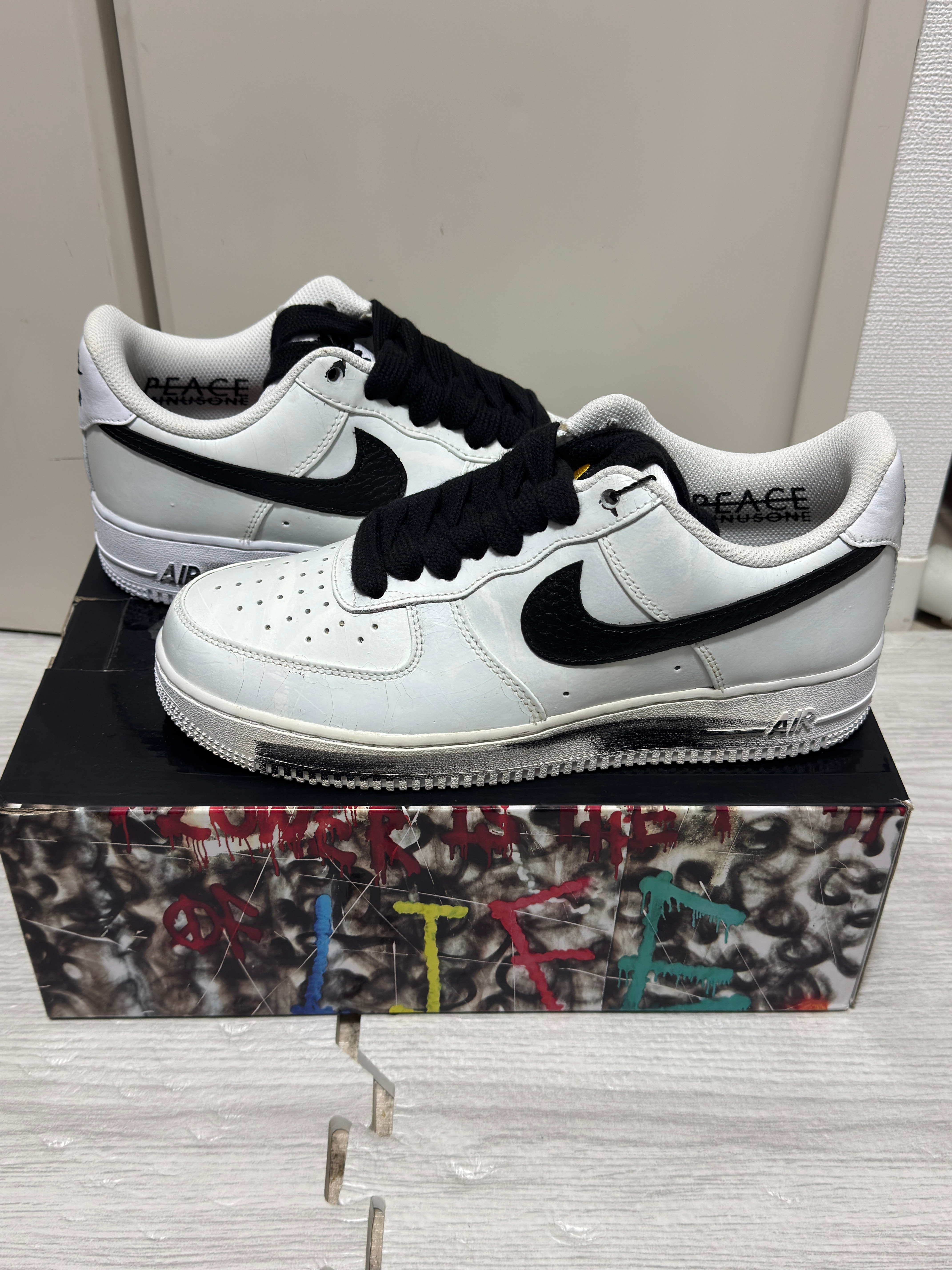 PEACEMINUSONE × Nike Air Force 1 Low "Para-noise/White/Black" / G-DRAGON