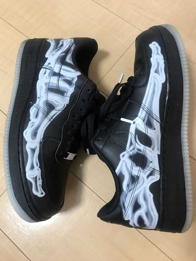 Nike Air Force 1 Low "Black Skeleton"