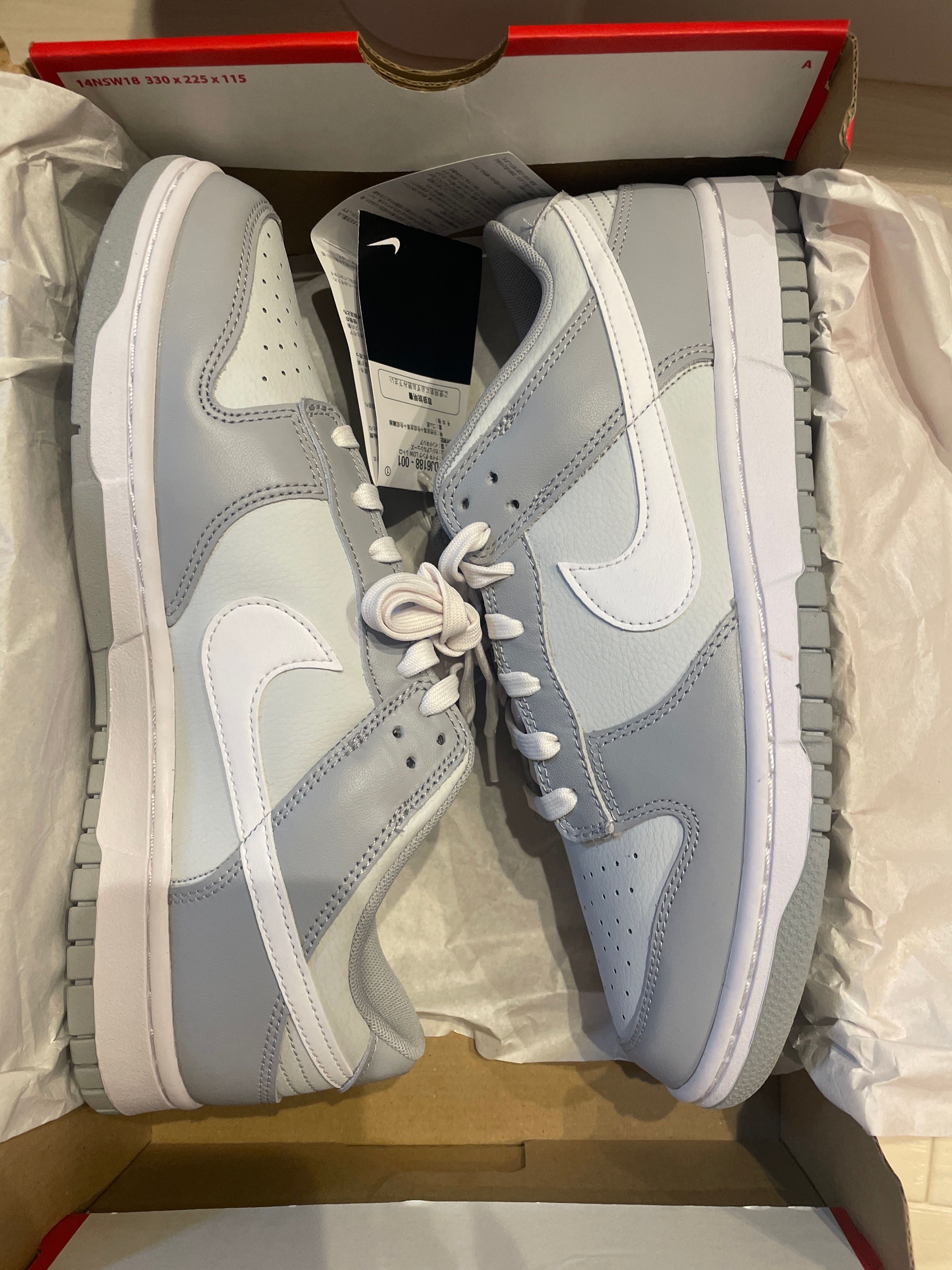 Nike Dunk Low "Pure Platinum/White/Wolf Gray"