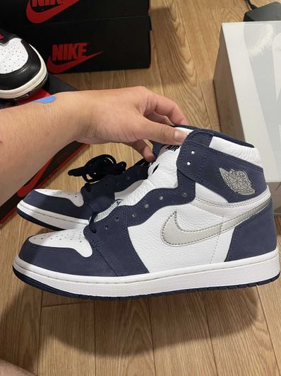 Nike Air Jordan 1 High OG CO.JP "White/Midnight Navy" (2020)(ブリーフケースなし)