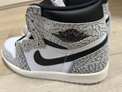 Nike Air Jordan 1 High OG "White Cement/Safari"