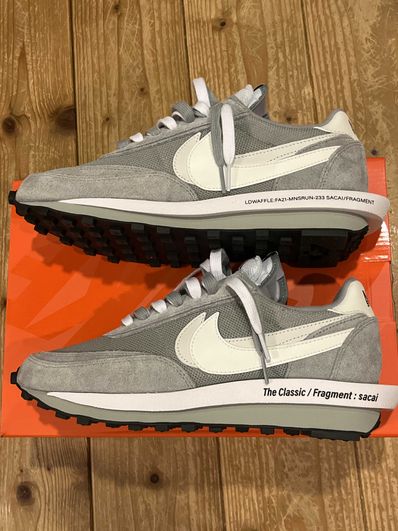 Fragment × sacai × Nike LD Waffle "Light Smoke Grey"