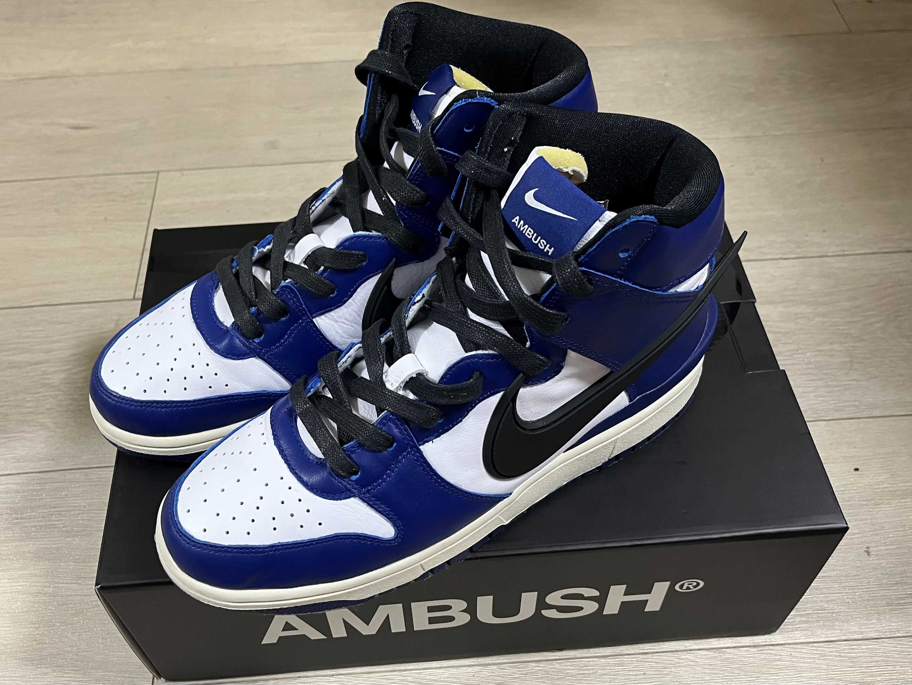 AMBUSH × NIKE DUNK HIGH "DEEP ROYAL"