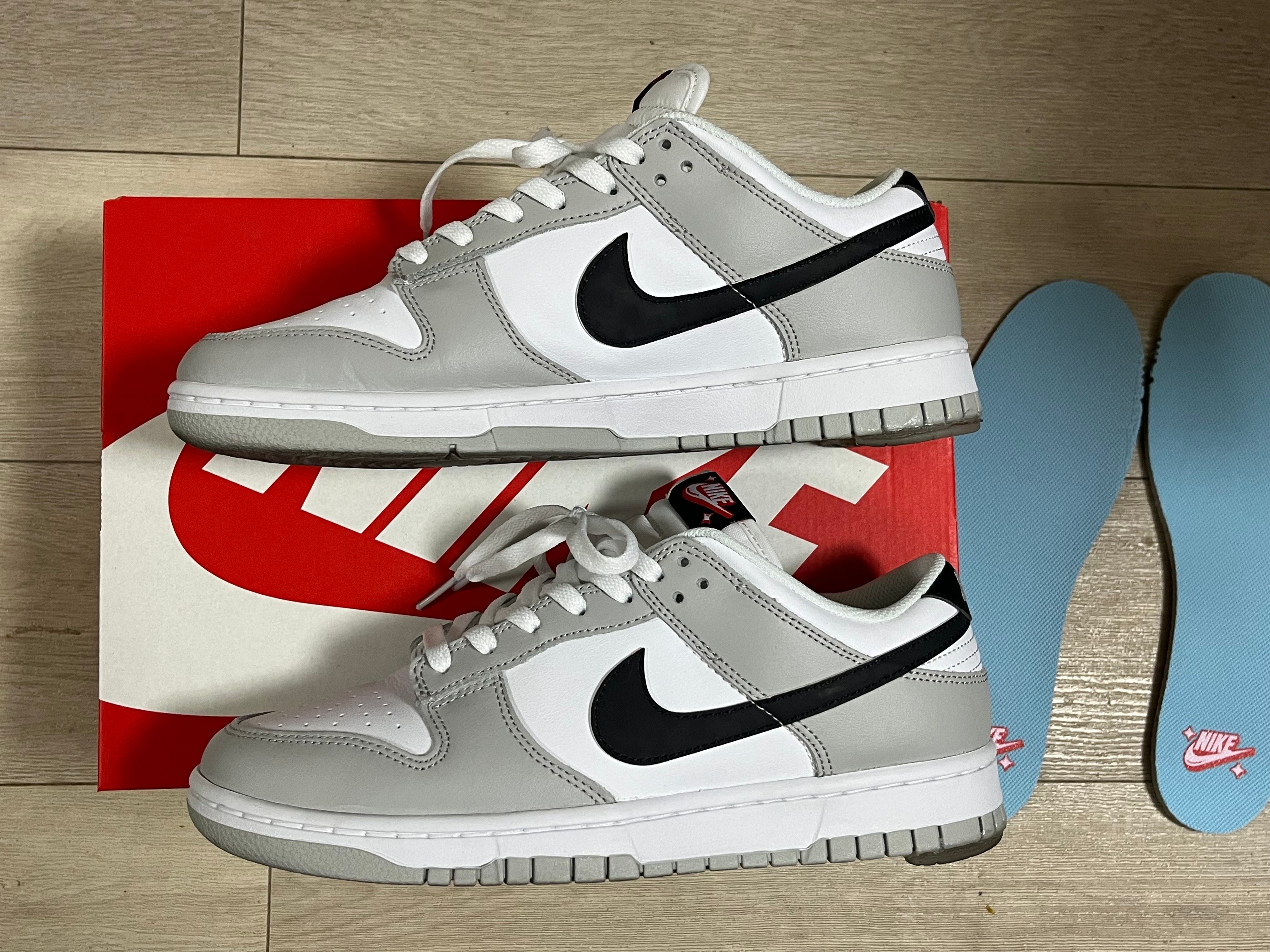 Nike Dunk Low SE Lottery "Grey Fog/Light Crimson"
