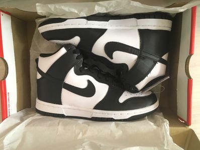 Nike Women's Dunk High "Black and White"