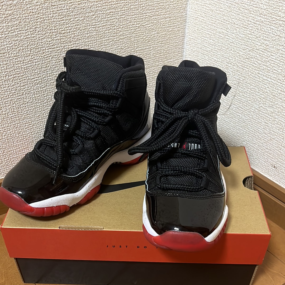 NIKE AIR JORDAN 11 RETRO GS "BRED"