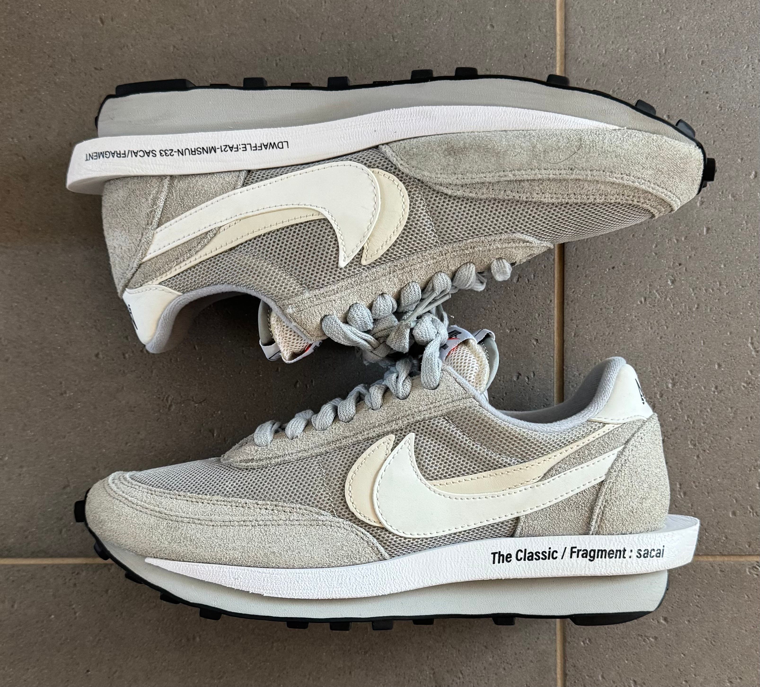 Fragment × sacai × Nike LD Waffle "Light Smoke Grey"
