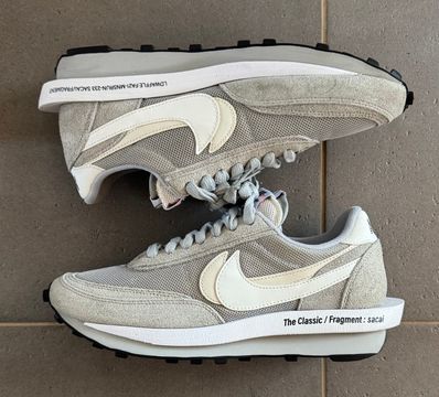 Fragment × sacai × Nike LD Waffle "Light Smoke Grey"