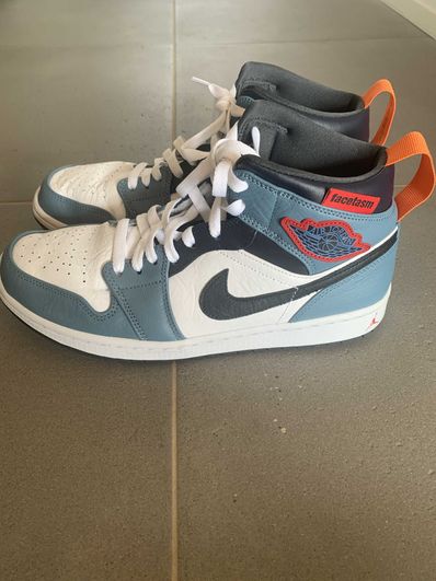 FACETASM × Nike Air Jordan 1 Mid "White/Navy"