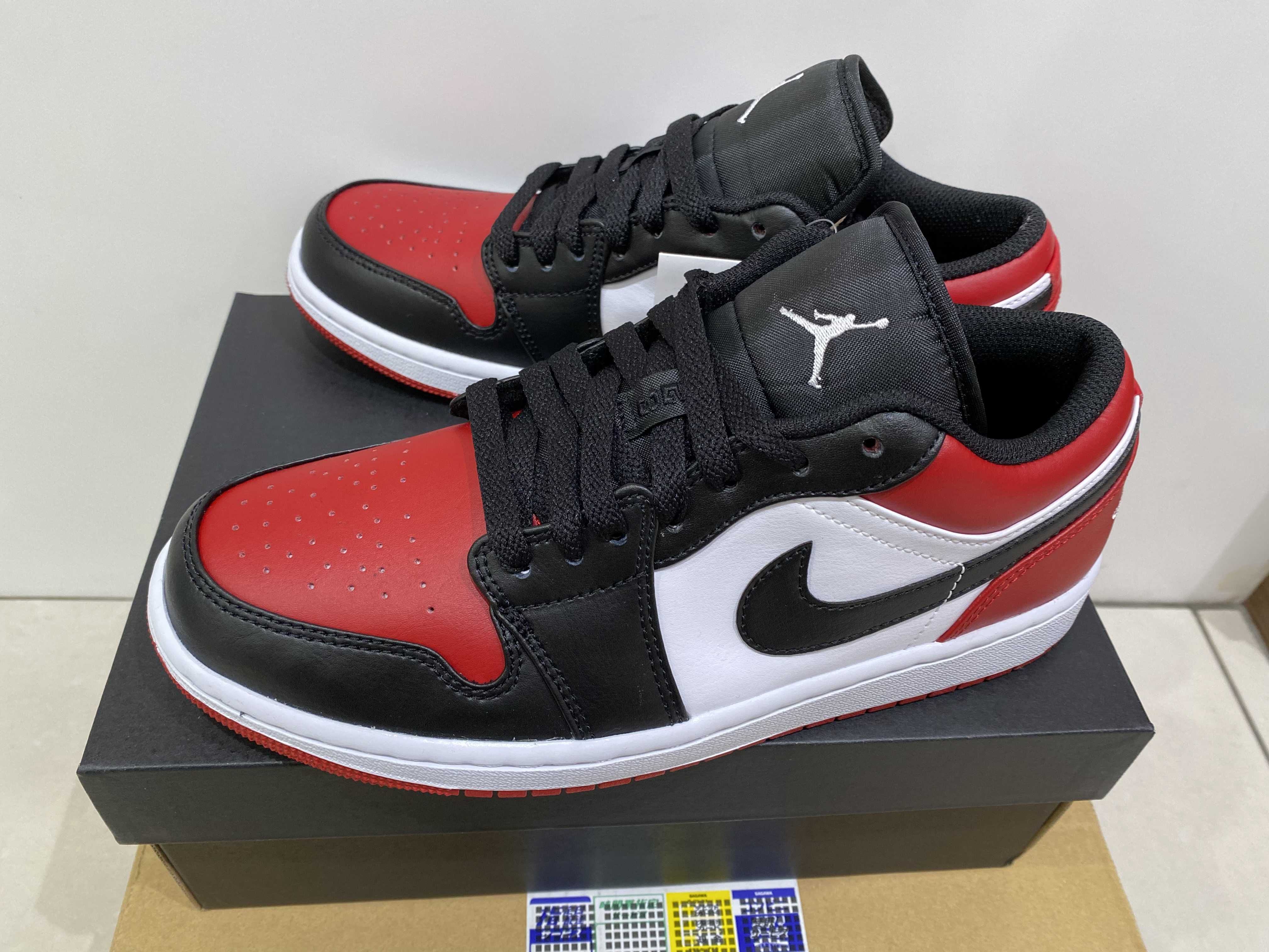 Nike Air Jordan 1 Low "Bred Toe"
