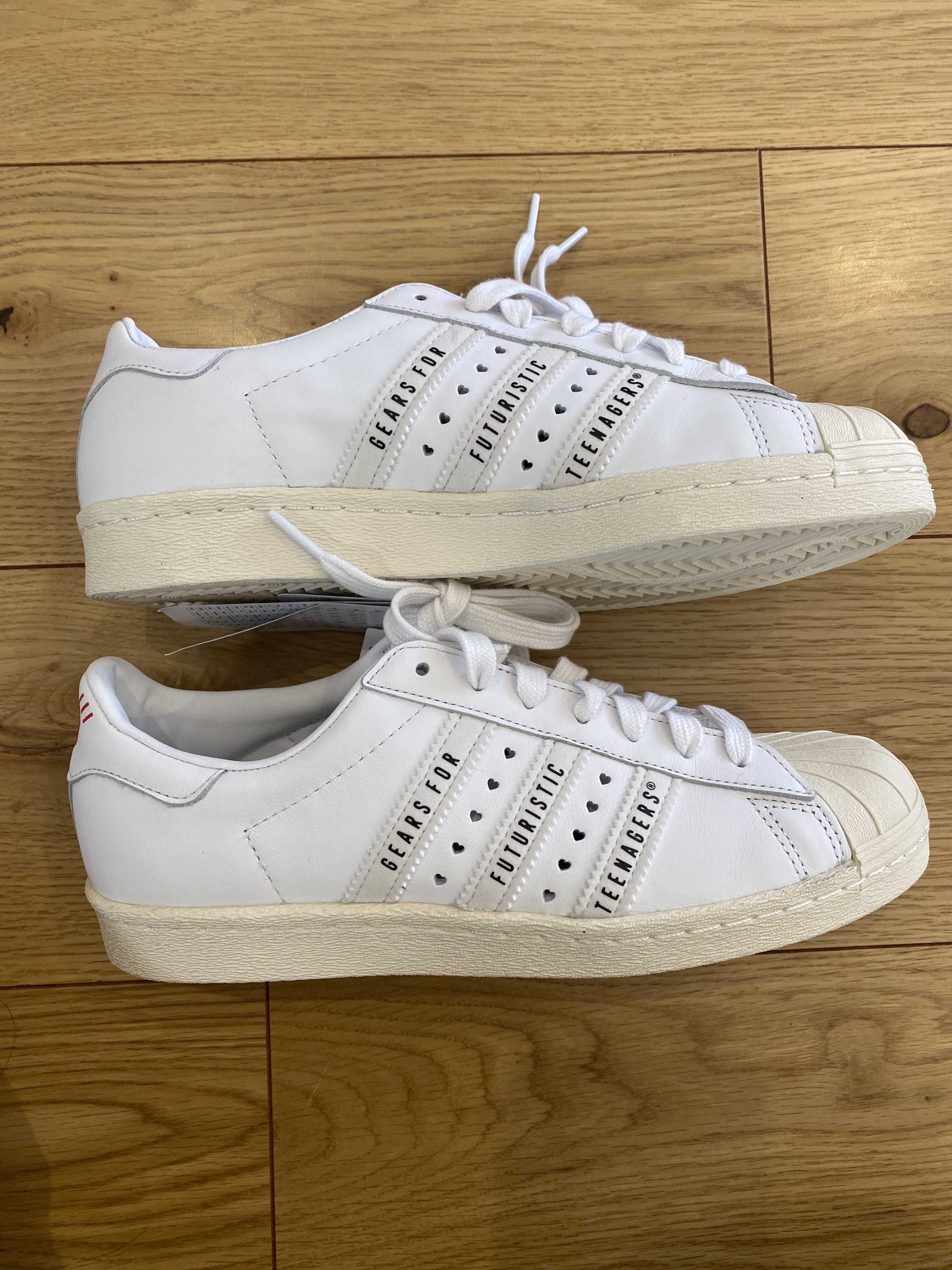 HUMAN MADE × adidas SUPERSTAR 80s "WHITE"