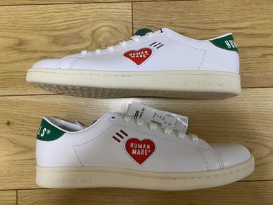 HUMAN MADE × adidas Stan Smith "Footwear White/Green"