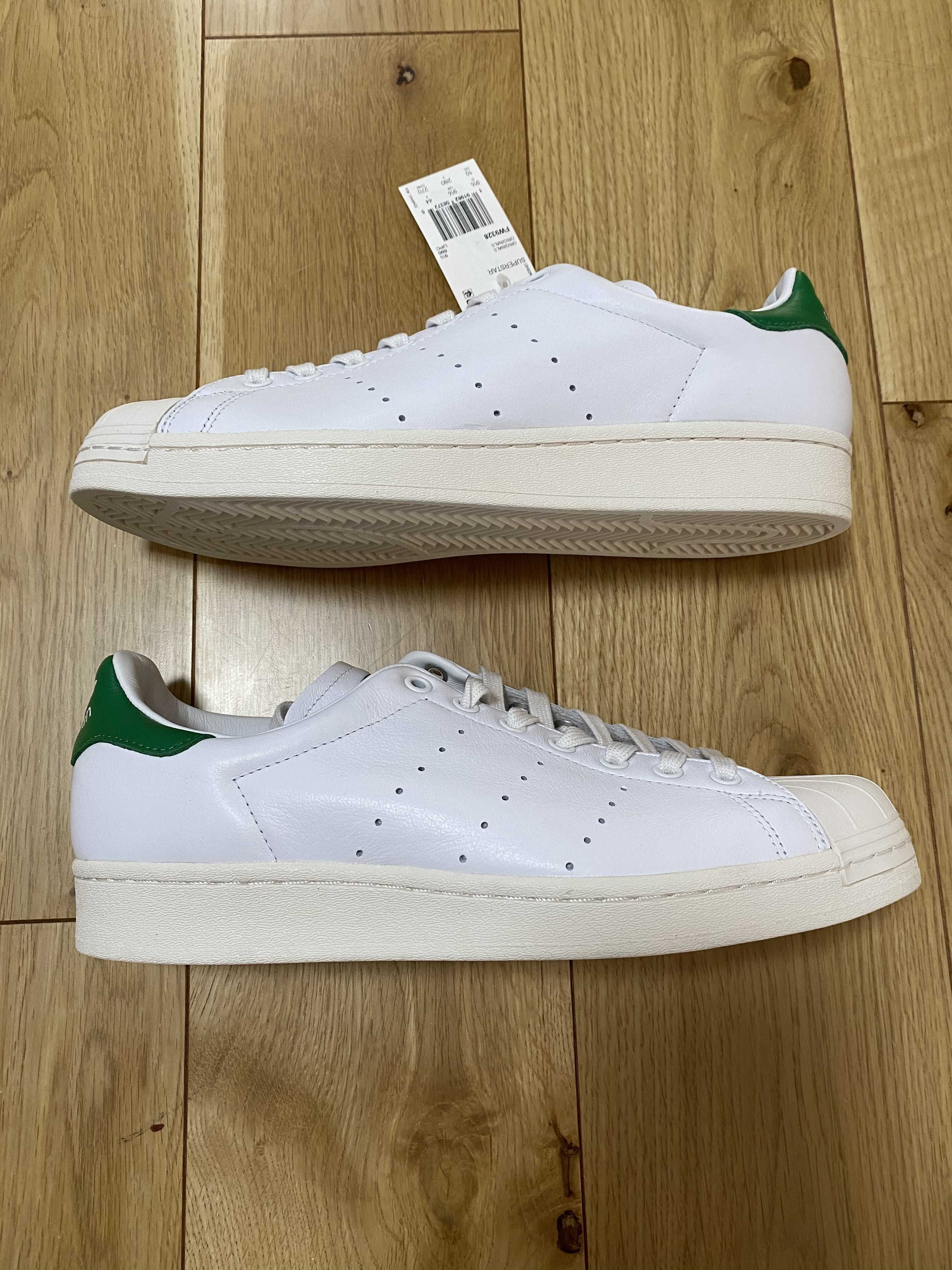 adidas SUPER STAR × STANSMITH "WHITE/GREEN"