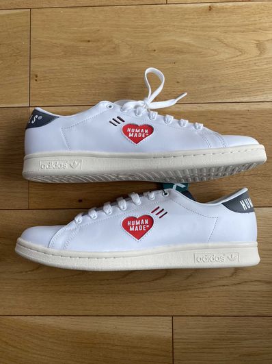 HUMAN MADE × adidas Stan Smith "WHITE/GREY"