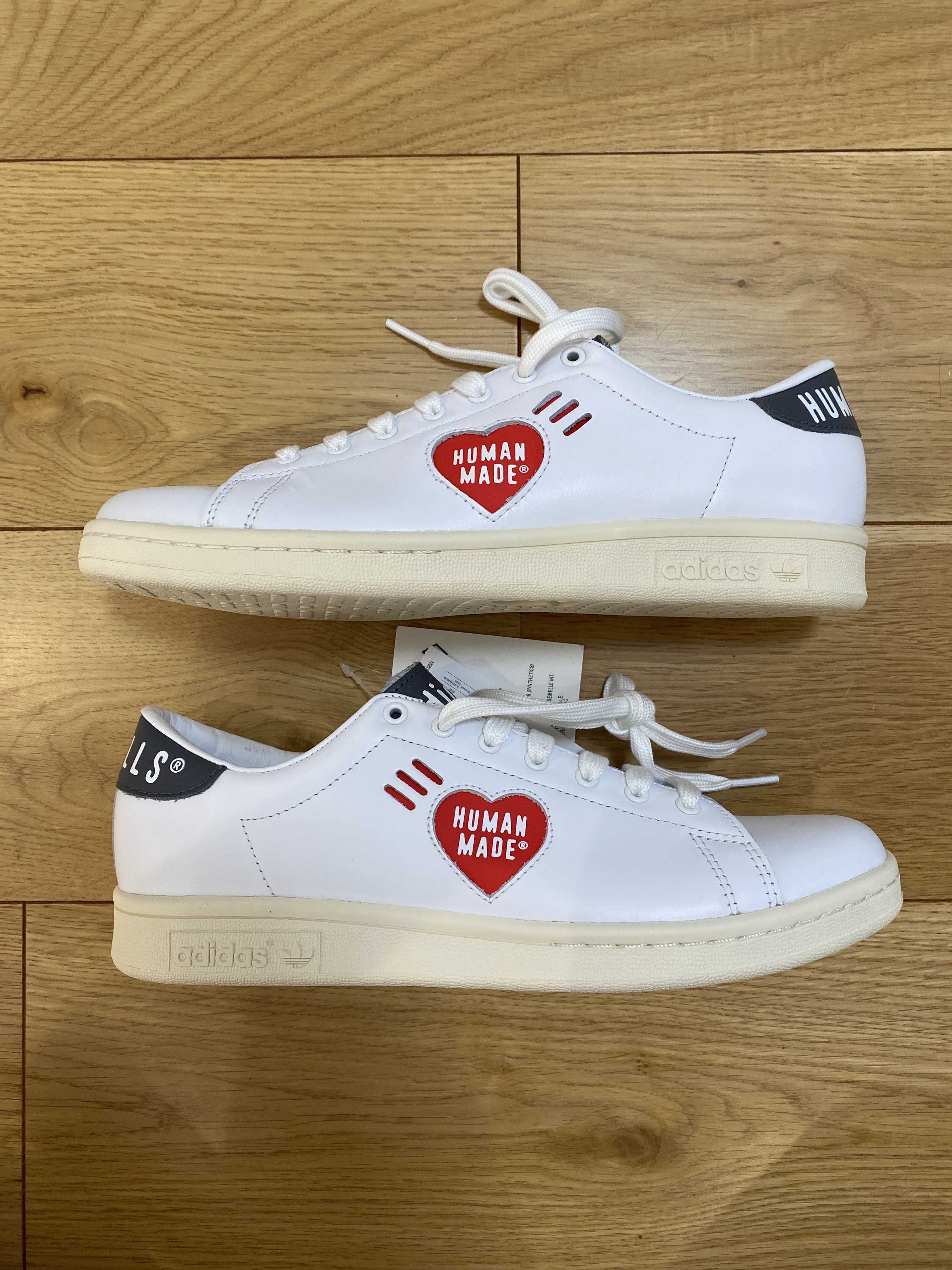 HUMAN MADE × adidas Stan Smith "WHITE/GREY"